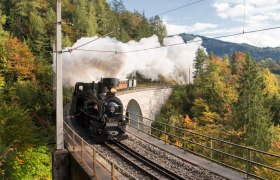 Die traditionsreiche Dampflokomotive Mh.6, © NB/Gregory