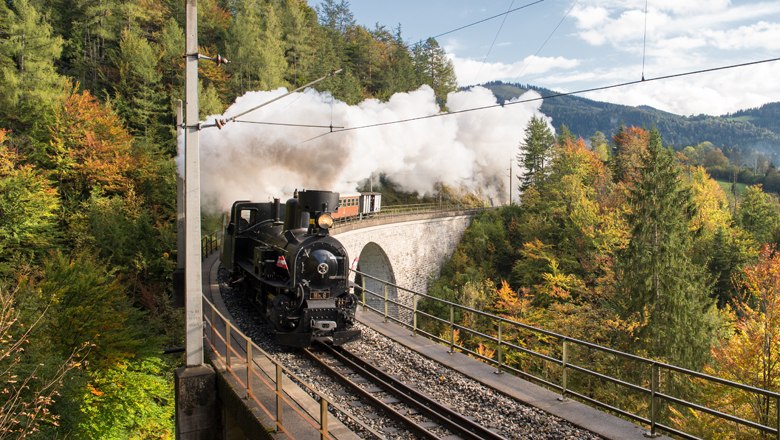 Die traditionsreiche Dampflokomotive Mh.6, © NB/Gregory