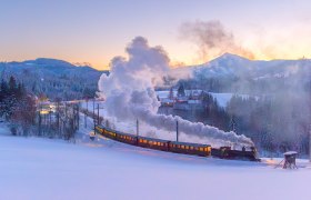 Mit dem Dampfzug nach Kirchberg., © NÖVOG/Gregory